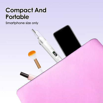 3-Speed Rechargeable Electric Nail Drill & File Kit with LED Light & UV Curing Lamp
